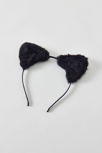 Bandeau d'oreilles de chat en fausse fourrure