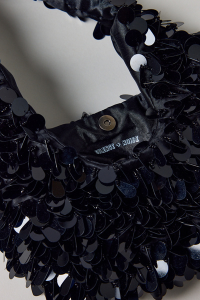 Silence + Noise Iris Sequined Party Bag