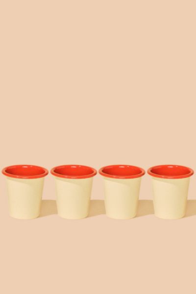 The Get Out Enamelware Tumbler Set