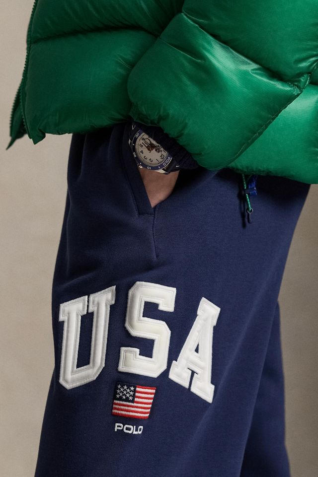 Polo Ralph Lauren SPORT USA Fleece Jogger Sweatpants #2