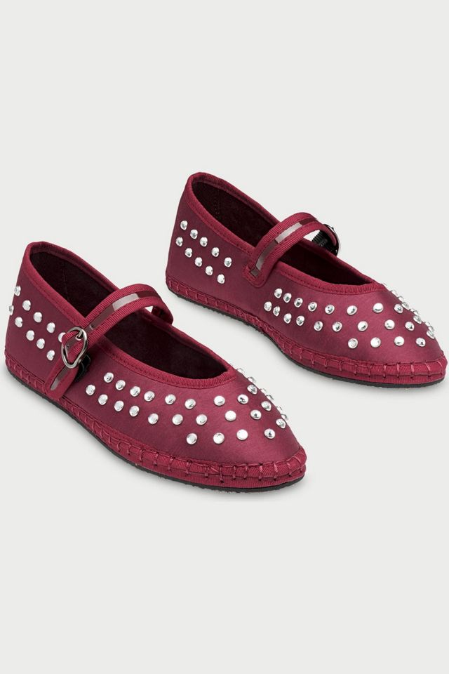 Flabelus Mae Studded Mary Jane Flat #1