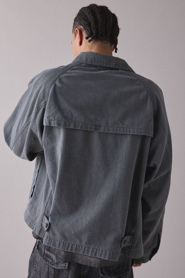 Veste Snow Peak teinte au soufre avec éclaboussures de peinture #1