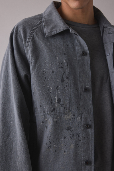 Snow Peak Sulfur-Dyed Paint Splatter Jacket
