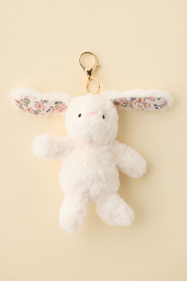 Mon Ami Faith Fluffy Bunny Plushie Bag Charm #1