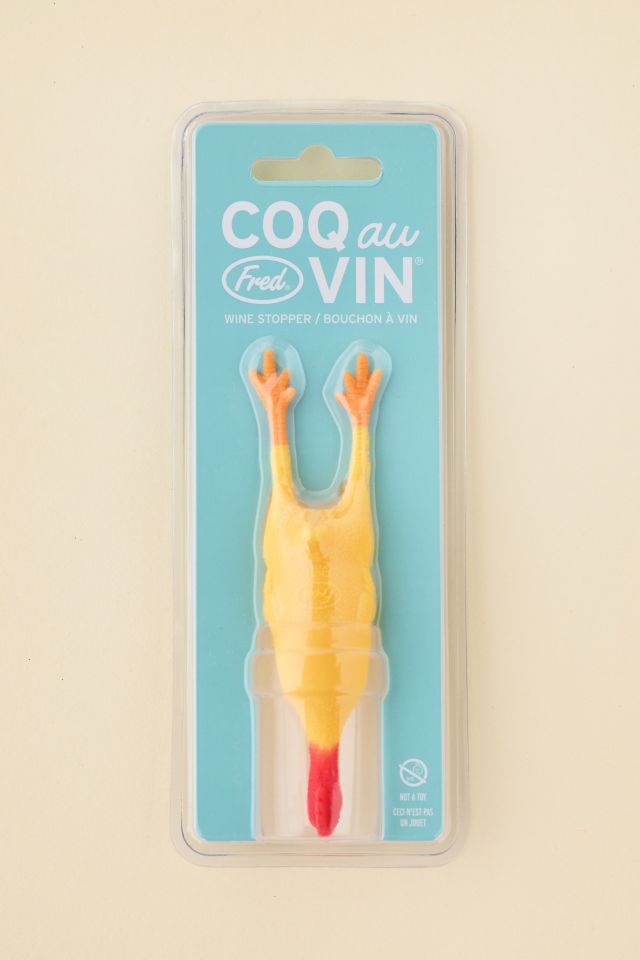 Fred & Friends Coq Au Vin Chicken Bottle Stopper #2
