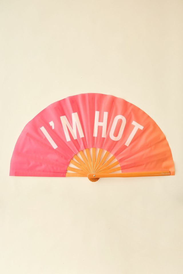 Fisura XXL I’m Hot Paper Folding Hand Fan #1