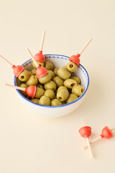 Fred & Friends Party Pooper Cocktail Pick Set