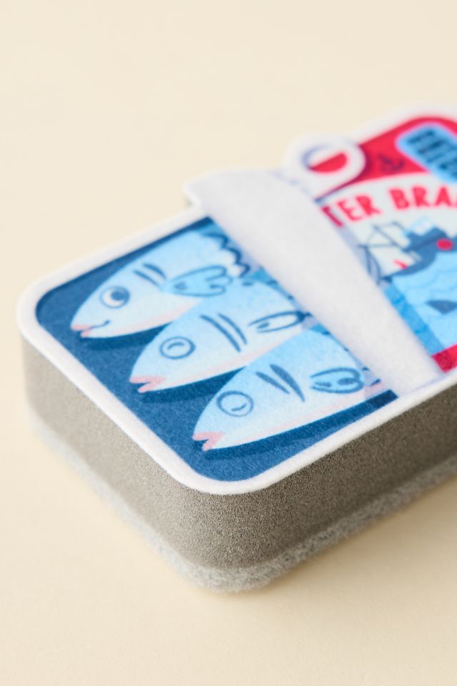 Fred & Friends Tidy Tins Sardine Tin Sponge Set #1