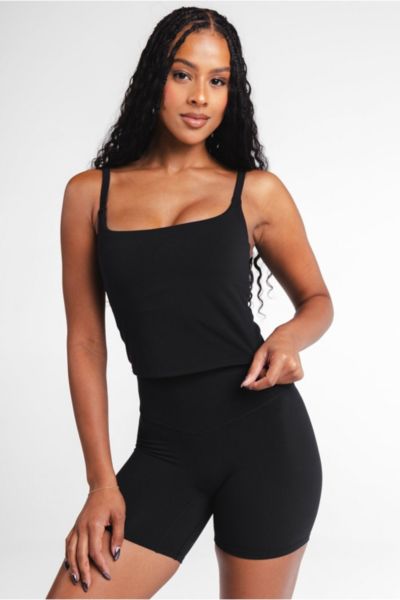 Vitality Cloud Ii Scoop Tank Top In Midnight, Women's At Urban Outfitters In Navy