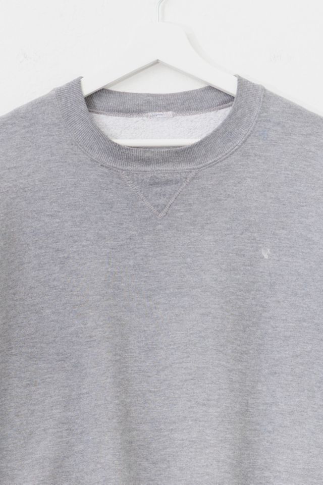 Vintage 1990s Russell Athletic Distressed Gray Crewneck Sweatshirt #1