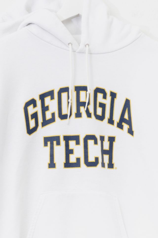 Vintage Y2K Champion Georgia Tech Spell Out Hoodie Sweatshirt #1