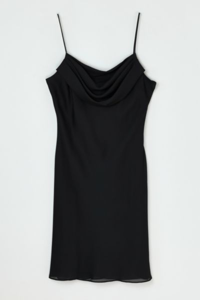 Vintage Y2k Black Midi Dress