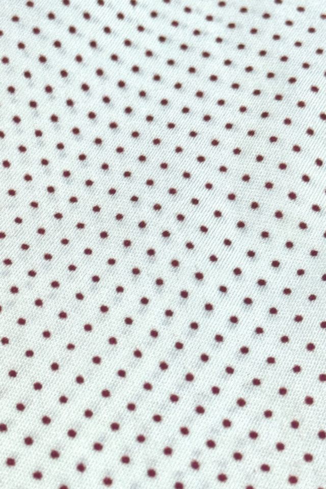 Vintage 1970's Penney's  Selvedge Polka Dot Shirt #1