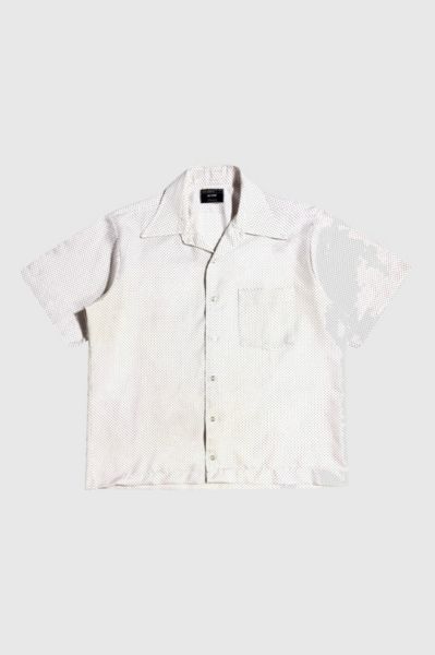 Vintage 1970's Penney's  Selvedge Polka Dot Shirt