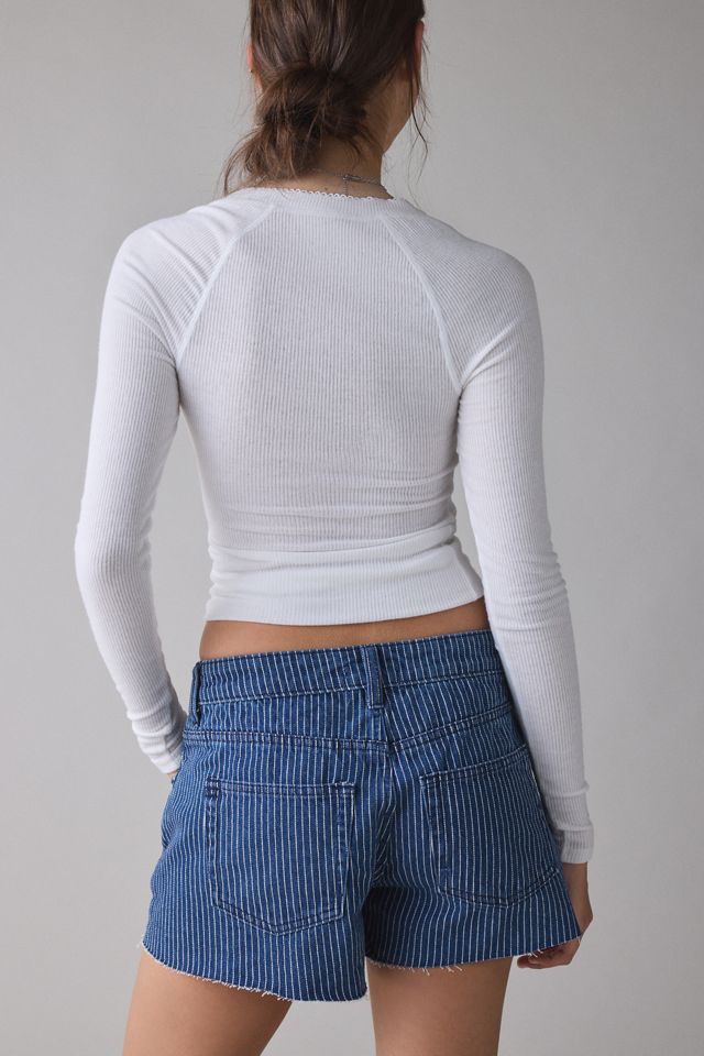 BDG Oscar Relaxed Cutoff Denim Mini Shorts #3