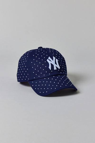 Mitchell & Ness MLB New York Yankees Polka Dot Dad Hat in Navy, Women's at Urban Outfitters