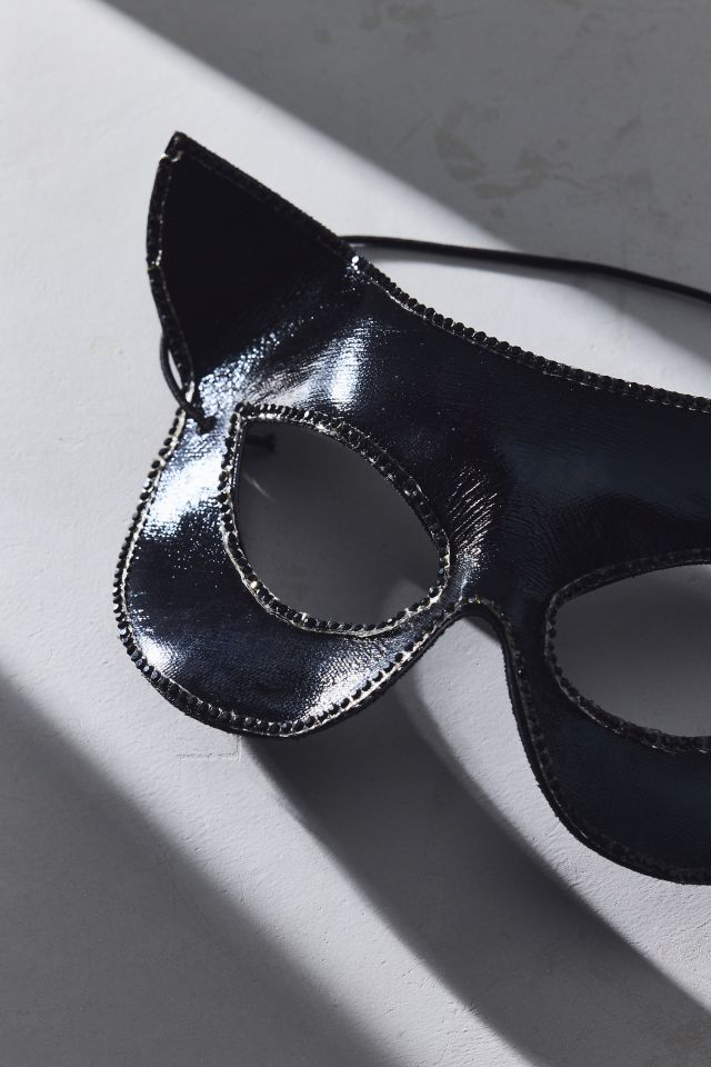 Minx Rhinestone Cat Mask #1