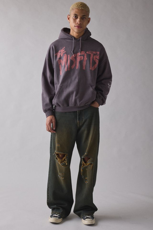 Misfits Skull Graphic Hoodie Sweatshirt #2