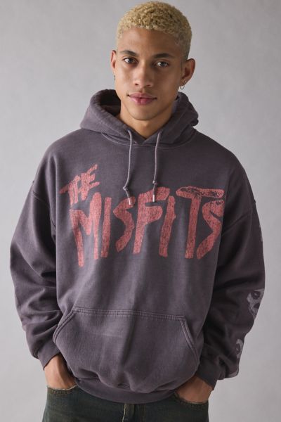 Misfits Skull Graphic Hoodie Sweatshirt