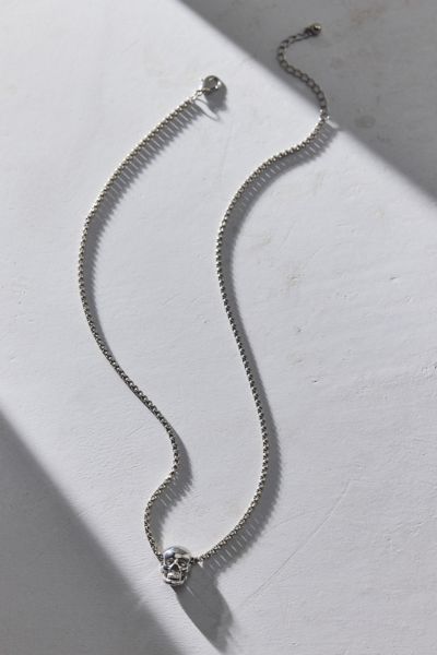 Delicate Skull Necklace