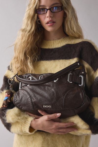 Bdg Sonny Belted Hobo Bag In Brown, Women's At Urban Outfitters In Brown