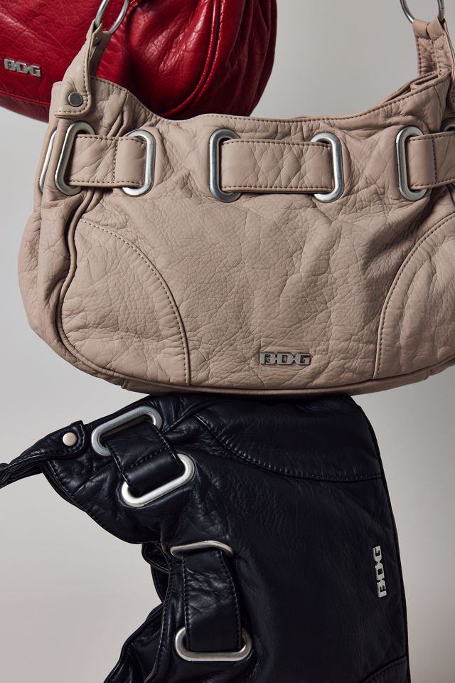 Sac à bandoulière Sonny en simili-cuir avec ceinture BDG #4