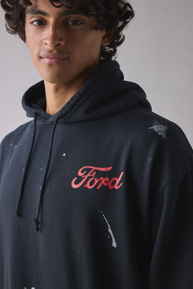 Ford Bronco Paint Splatter Logo Hoodie Sweatshirt | Urban Outfitters
