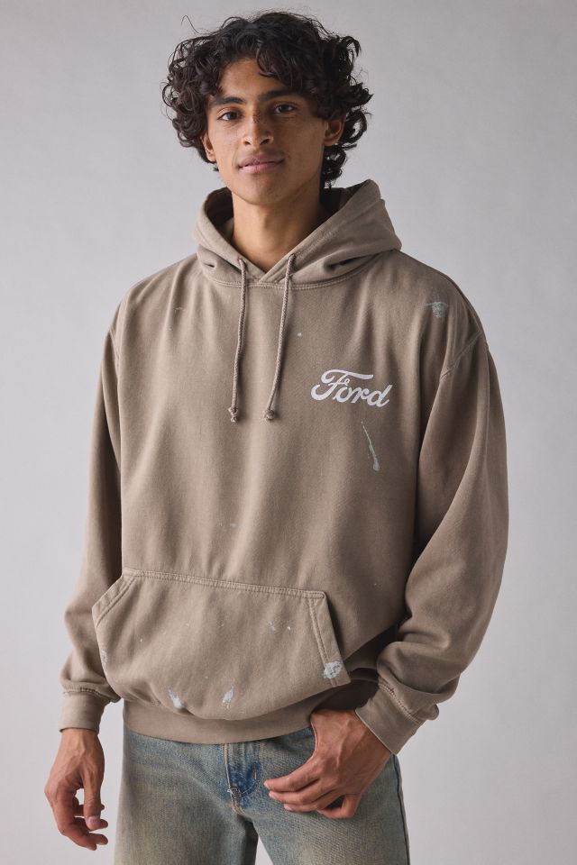 Ford Bronco Paint Splatter Logo Hoodie Sweatshirt #1