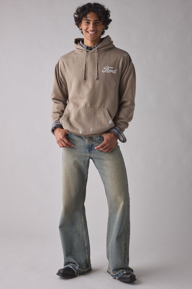 Ford Bronco Paint Splatter Logo Hoodie Sweatshirt #2