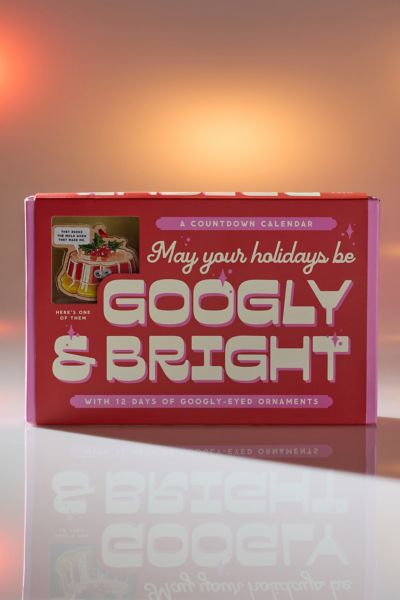 Urban Outfitters Googly & Bright Ornament Advent Calendar In Assorted At