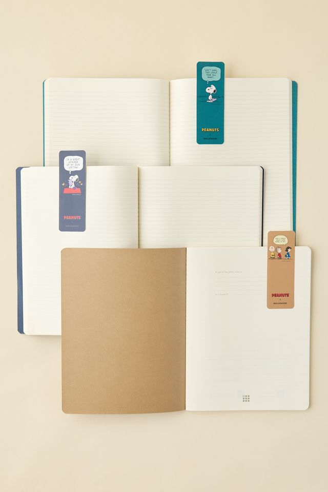 Moleskine X Peanuts Limited Edition Cahier Journal Set | Urban Outfitters