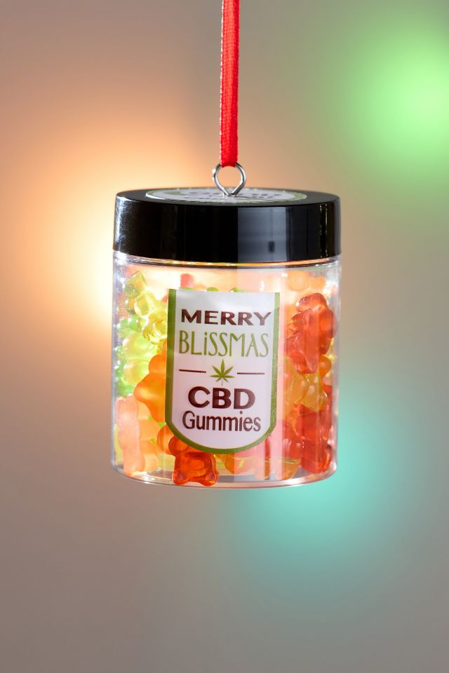 Gummy Bear Jar Resin Ornament #1