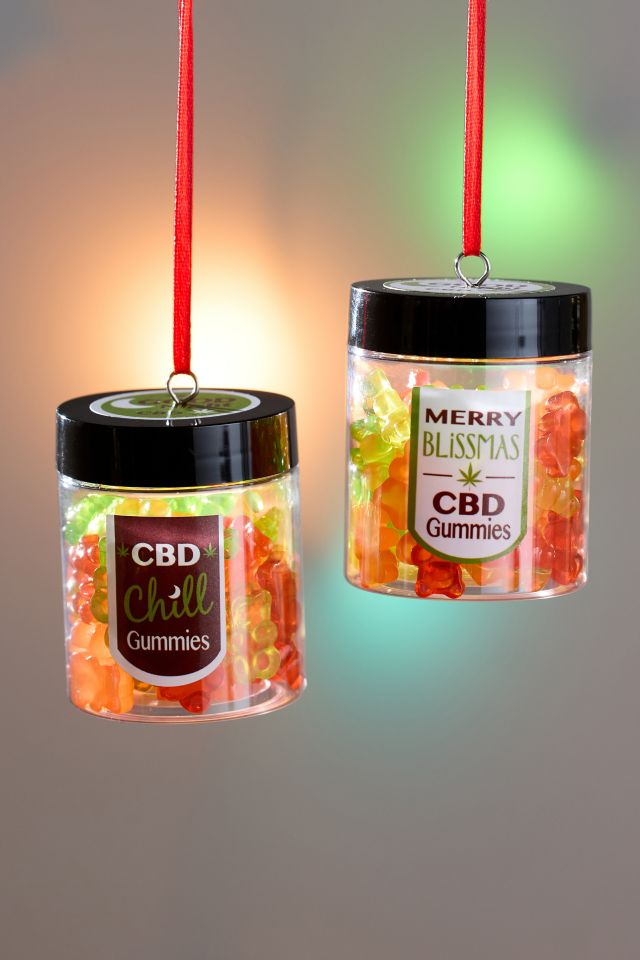 Gummy Bear Jar Resin Ornament #2