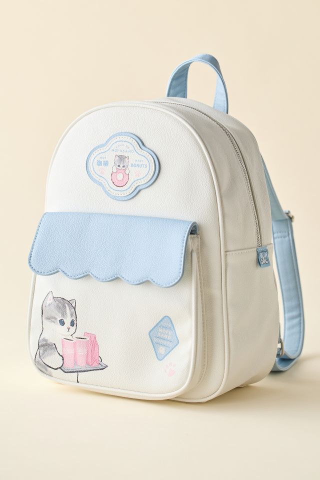 Mofusand Faux Leather Backpack #1