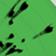 Emerald Green with Black Splatter