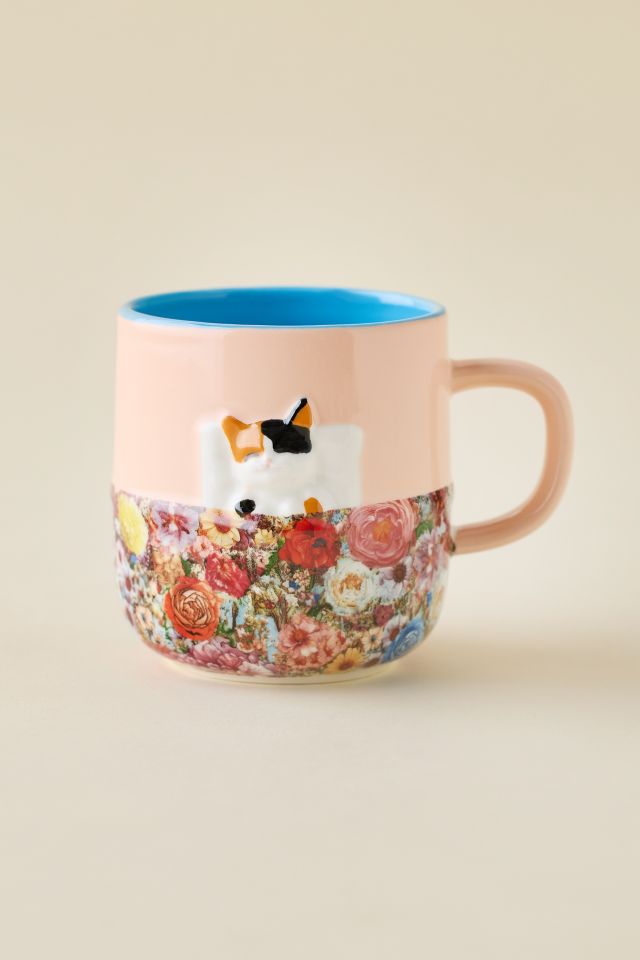 Lana Patterned Ceramic Mug #1