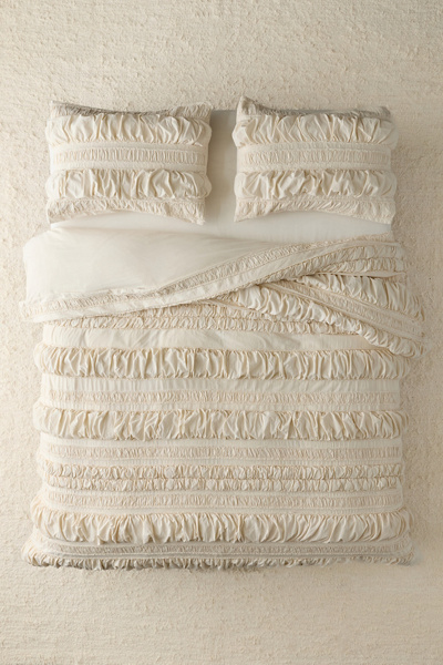Hilo Cinch Ruffle Duvet Cover