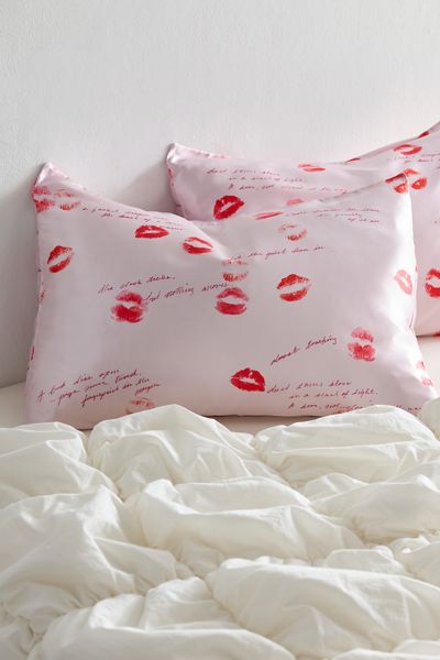 Love Note Satin Sham Set