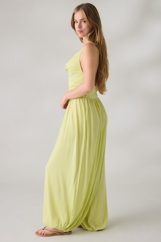 Out From Under Seaside Cotton Cowl Neck Halter Jumpsuit #3