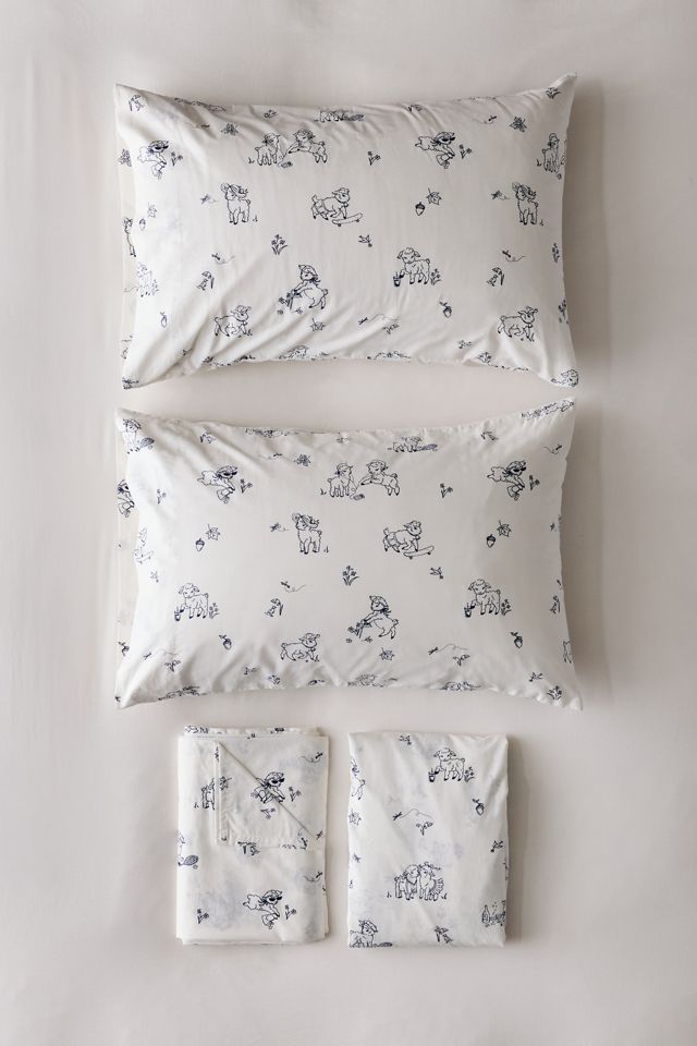 Ensemble de draps à motif Little Lambs #2