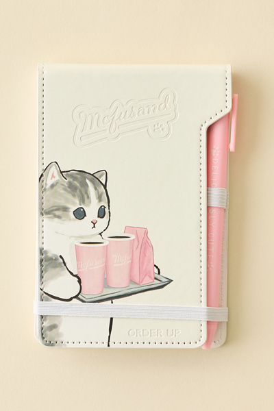Mofusand Pocket Jotter Notebook & Pen Set