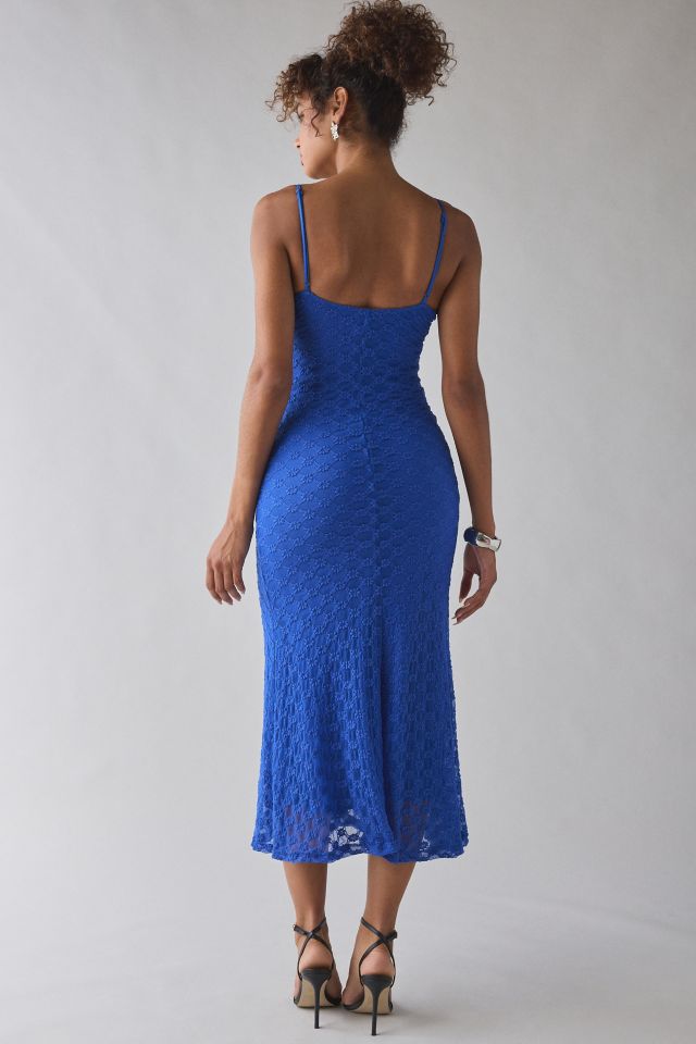 Bardot Adoni Floral Lace Slip Midi Dress #3