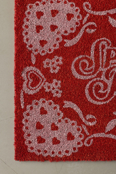 Spoiled Cupid Coir Doormat