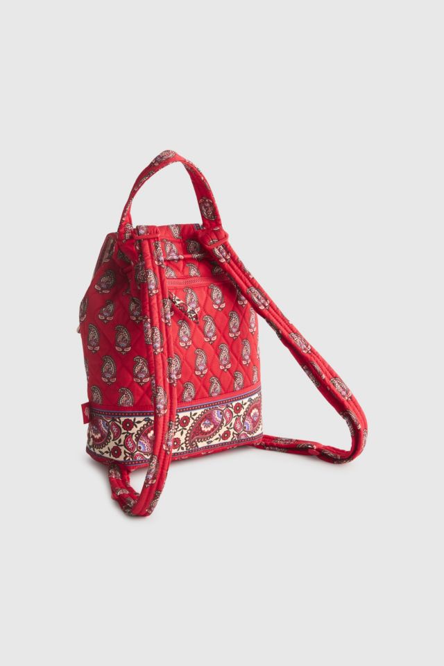 Vera Bradley Quilted Cotton Drawstring Backpack #2