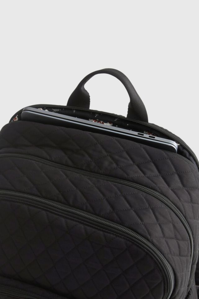 Vera Bradley Quilted Cotton Large Bancroft Backpack #4