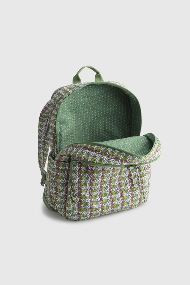 Vera Bradley Quilted Cotton Large Bancroft Backpack #1