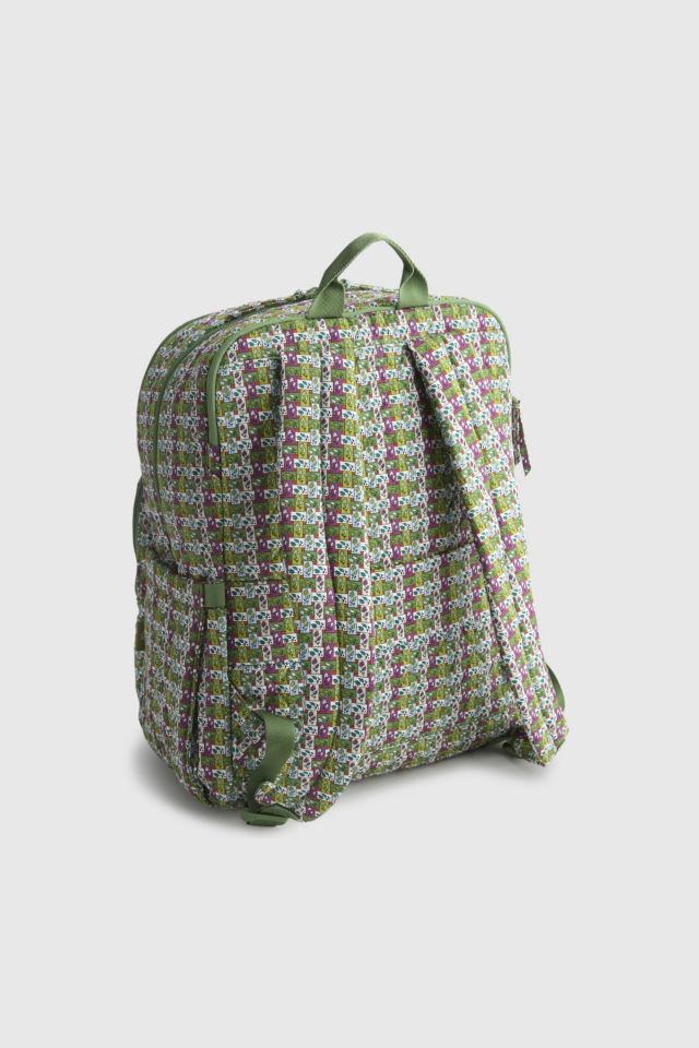 Vera Bradley Quilted Cotton Large Bancroft Backpack #2