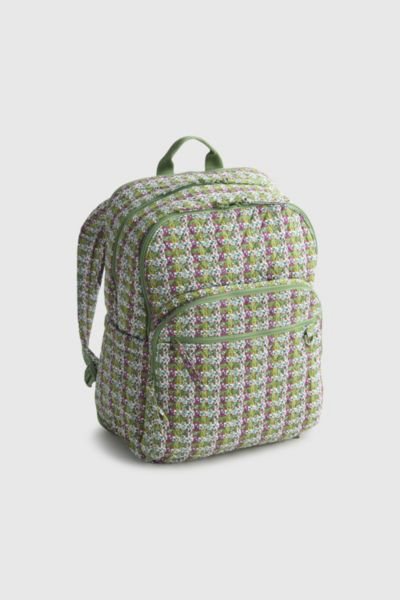 Vera Bradley Quilted Cotton Large Bancroft Backpack