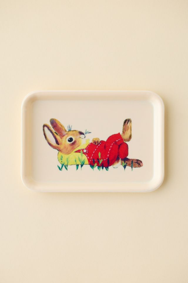 Three Potato Four X Richard Scarry Nicholas Bunny Trinket Tray #2