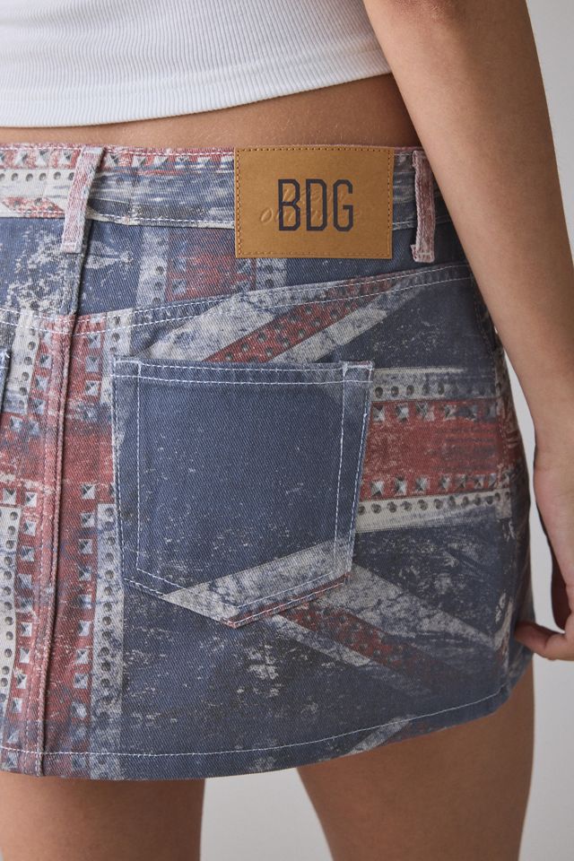 BDG Onna 2.0 Denim Low-Rise Micro Mini Skirt1 #3